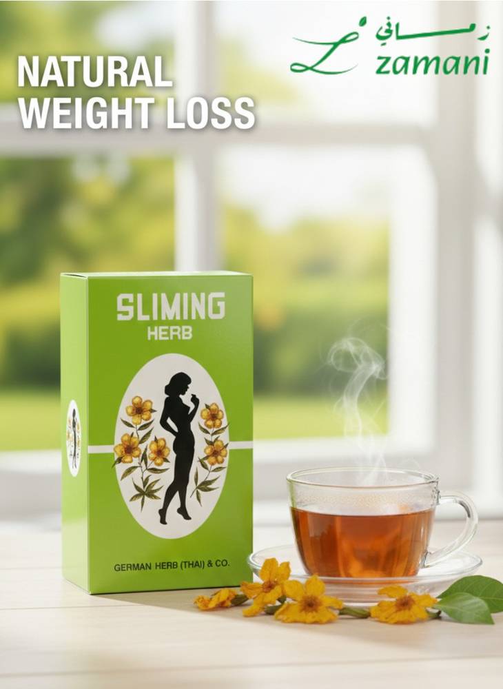 Sliming Herb Herbal Tea | Natural Detox & Wellness Tea | Weight Management Support | 50 Tea Bags